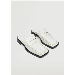 Mocasín destalonado -  Mujer | MANGO OUTLET Melilla