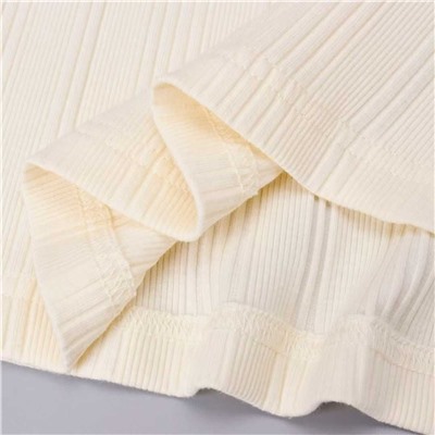 Женская эластичная рубашка с круглым вырезом и длинными рукавами СК