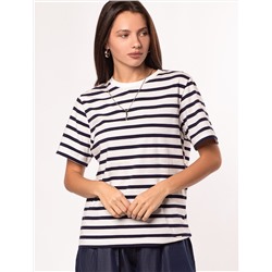 Футболка из премиального хлопка с эластаном