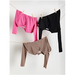 Bluse mit gesprenkelter Textur