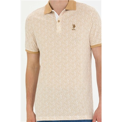 Erkek Camel Polo Yaka Tişört