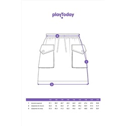 Юбка PLAYTODAY, 1131448