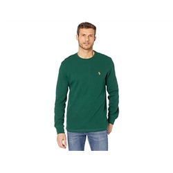 U.S. POLO ASSN. Long Sleeve Crew Neck Solid Thermal Shirt