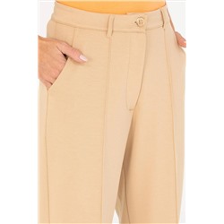 Kadın Camel Örme Pantolon