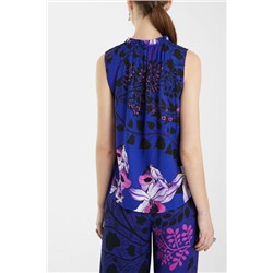 Blusa estampado jacquard