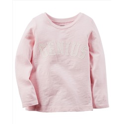 Long-Sleeve Genius Graphic Tee