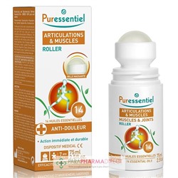 Puressentiel Articulations & Muscles Roller aux 14 Huiles Essentielles 75 ml