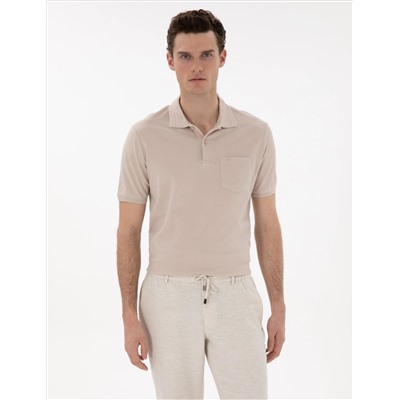 Taş Regular Fit %100 Pamuk Polo Yaka Basic Tişört