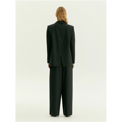 Однобортный жакет с разрезом на спине, ML758/spirit