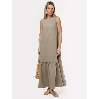 Платье из плотного лиоцелла