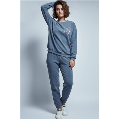 Домашний костюм с брюками 407