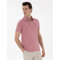 Gül Kurusu Slim Fit Tişört