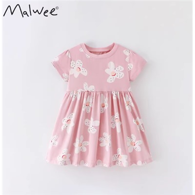 Хлопковое платье МАЛВЕ*Й (100-150)