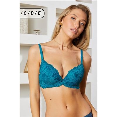 Бюстгальтер кружевной HoneyFormat 8038 с формованной чашей