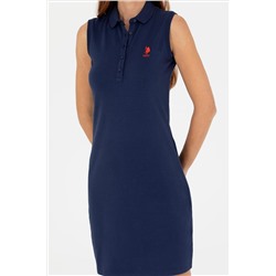 Kadın Lacivert Örme Elbise