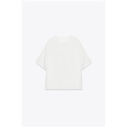 ZW COLLECTION LINEN TOP WITH TIES