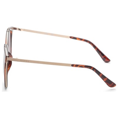 Guess  Factory Women's Brown Round Sunglasses