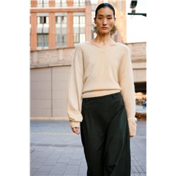 ZW COLLECTION ASYMMETRIC CAPE SKIRT