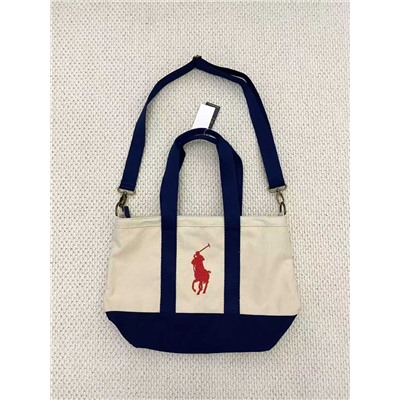 Холщовая сумка с вышивкой пони RALP*H LAURE*N