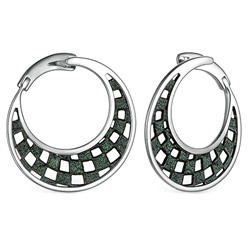 Серьги серебро 52921SZ