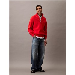Tech Knit Quarter Zip Sweater