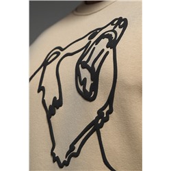 8535 Мужской свитшот оверсайз