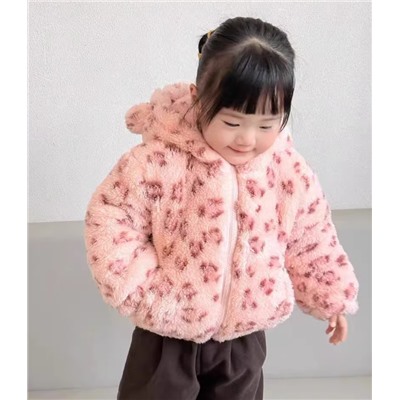 Плюшевая курточка для девочек