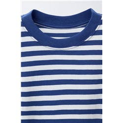 THREE-PACK OF PLAIN AND STRIPED T-SHIRTS