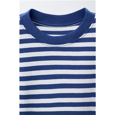 THREE-PACK OF PLAIN AND STRIPED T-SHIRTS
