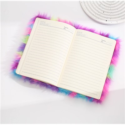 Плюшевый блокнот А5