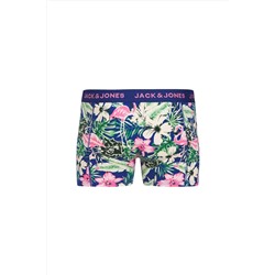 Jack & Jones Fred Flamingo Erkek 3'lü Boxer (12283386-DN)