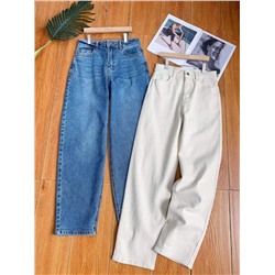 Женские джинсы  💋Co*s Удобная зауженная к низу модель, с широкими бедрами, завышенная талия, молния ykk, красивые выстиранное цвета