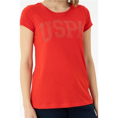 Kadın Kırmızı Basic Tişört