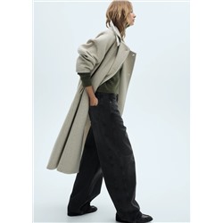 Jeans balloon tiro alto