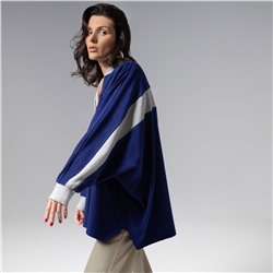 Бомбер объемного кроя с карманами, Стильное вложение (oversize, L-XL)