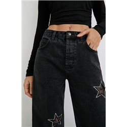 Vaqueros slim estrellas glitter