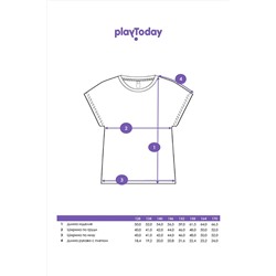 Футболка PLAYTODAY, 1088545