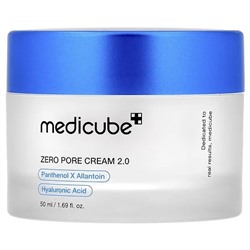 Крем уменьшающий видимость пор  Medicube, Zero Pore Cream 2.0, 1.69 fl oz (50 ml)