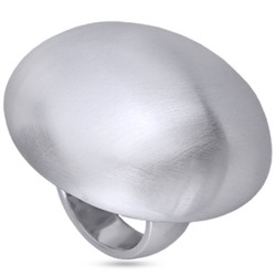 Кольцо 4см (покрытие матовый родий)