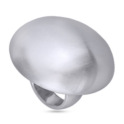 Кольцо 4см (покрытие матовый родий)