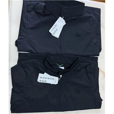 Мужская водоотталкивающая куртка с воротником ЛАКОСТ*Е