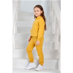 Костюм с брюками КТ0045 Горчичный НАТАЛИ #881552