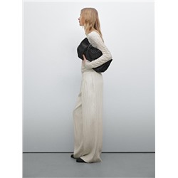 Technical trousers with darts