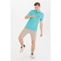 Erkek Mint Basic Polo Yaka Tişört