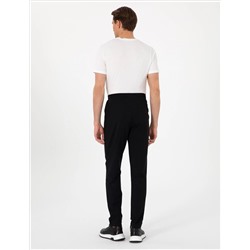 Siyah Slim Fit Eşofman Altı