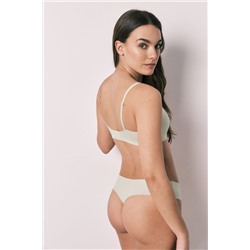 Tanga microfibra clean cut verde