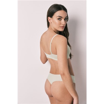 Tanga microfibra clean cut verde