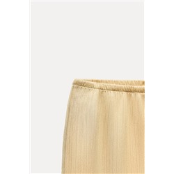 FINELY PLEATED PALAZZO TROUSERS