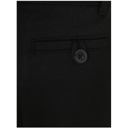 Boys Black Skinny Leg School Trousers 2 Pack