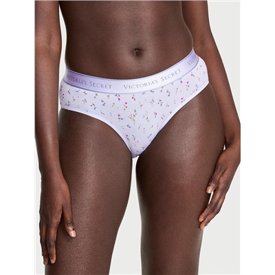 Logo Cotton Hiphugger Panty